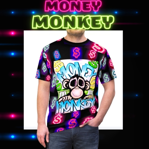 Money Monkey Groovey 2023 InclusiveWear Original! UNISEX CUT AND SEW - Picture 3 of 4